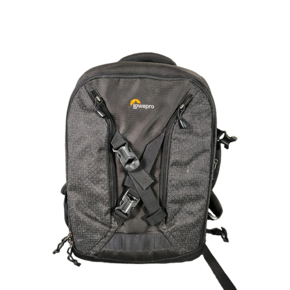 LowePro Pro Runner BP 350 AW II Camera Backpack Black Photography Compartments